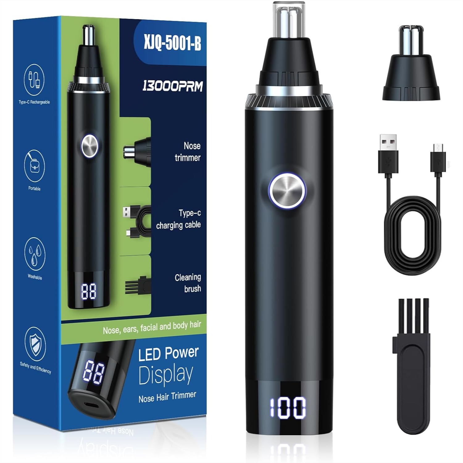 Men'S Grooming Images - Ear and Nose Hair Trimmer for