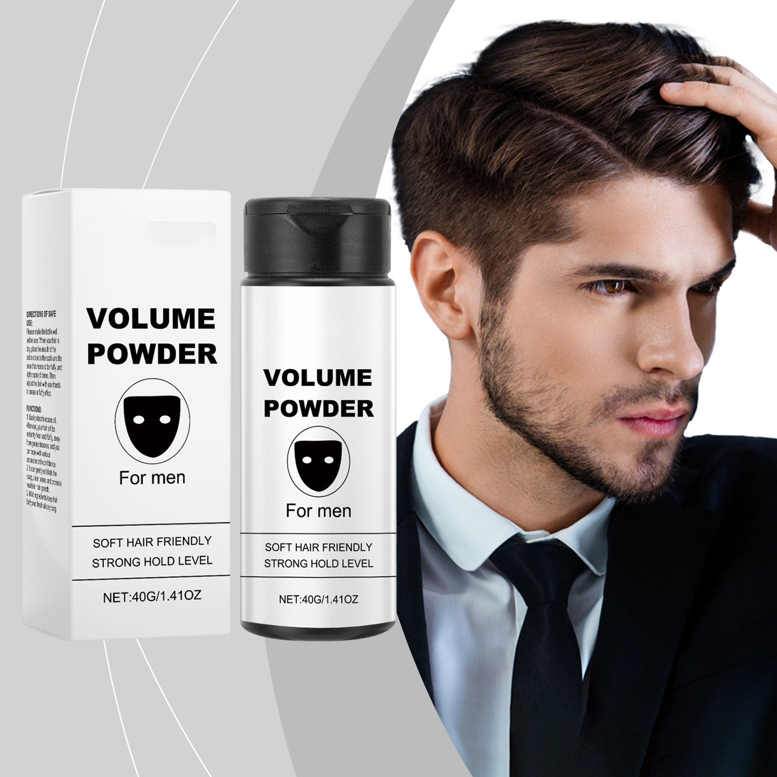 Men'S Grooming Tonic - Volume Powder for Men Strong Hold