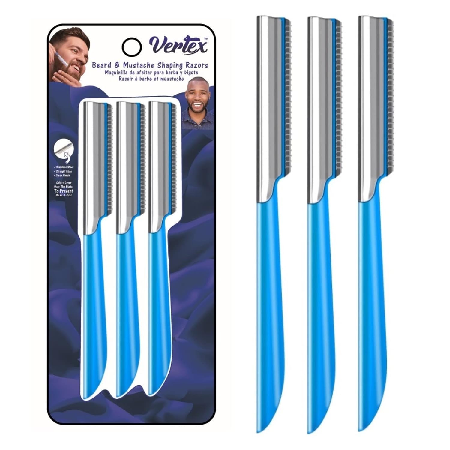 Men'S Grooming Images - Beard Shaping Razor Tool for Men,