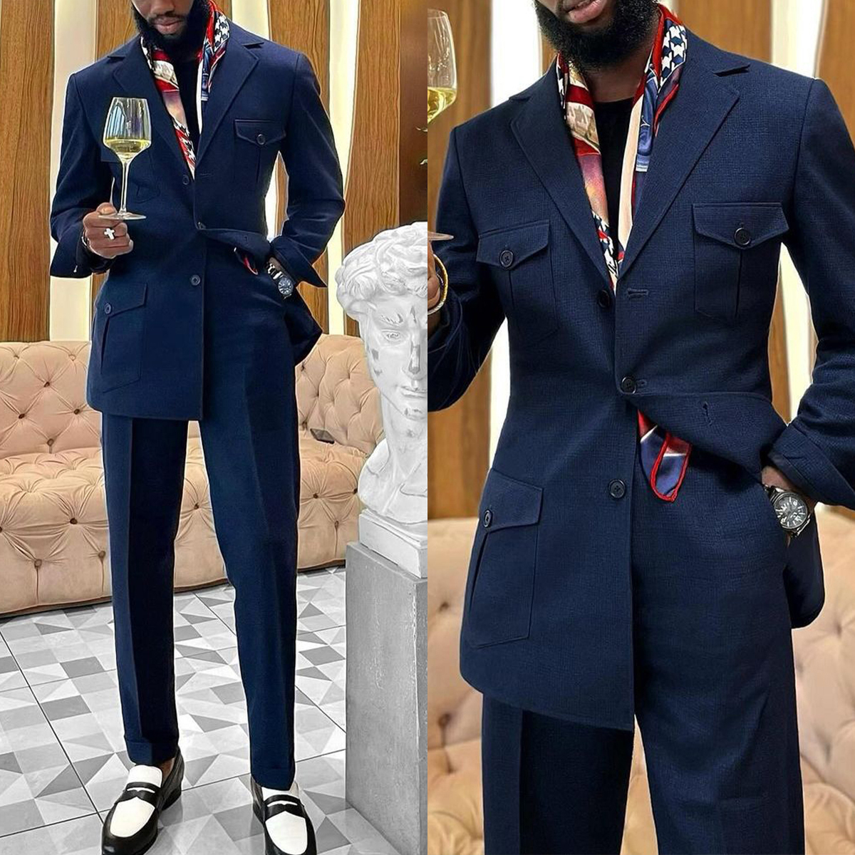 Men'S Grooming Utilities - Fashion Utility Wedding Men Suit Business