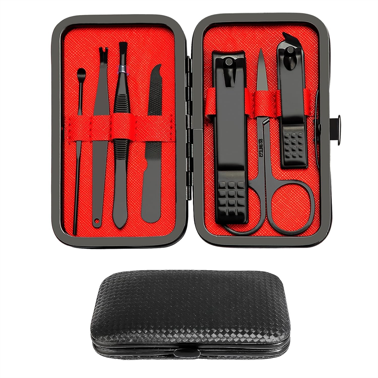 Men'S Grooming Images - 7-in-1 Stainless Steel Nail Clippers Set