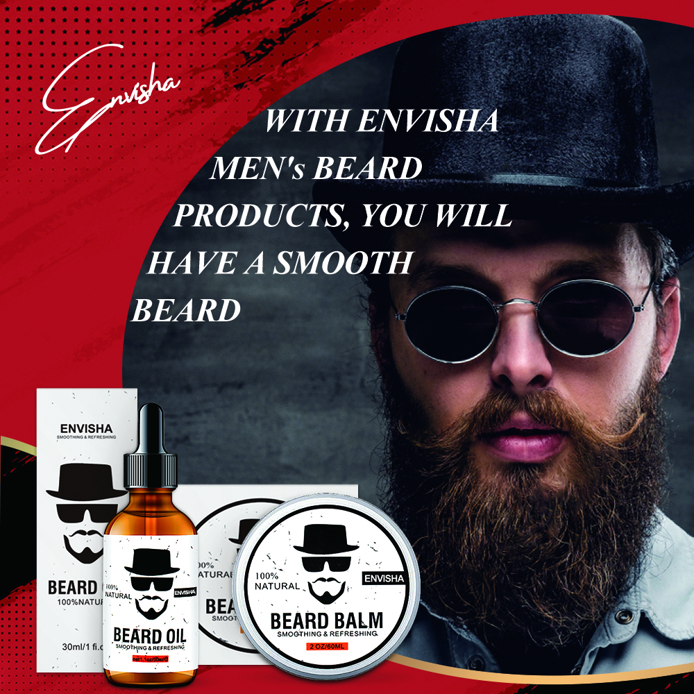 ENVISHA Growth Beard Care Oil  – Men'S Grooming Tonic recenzja i cena