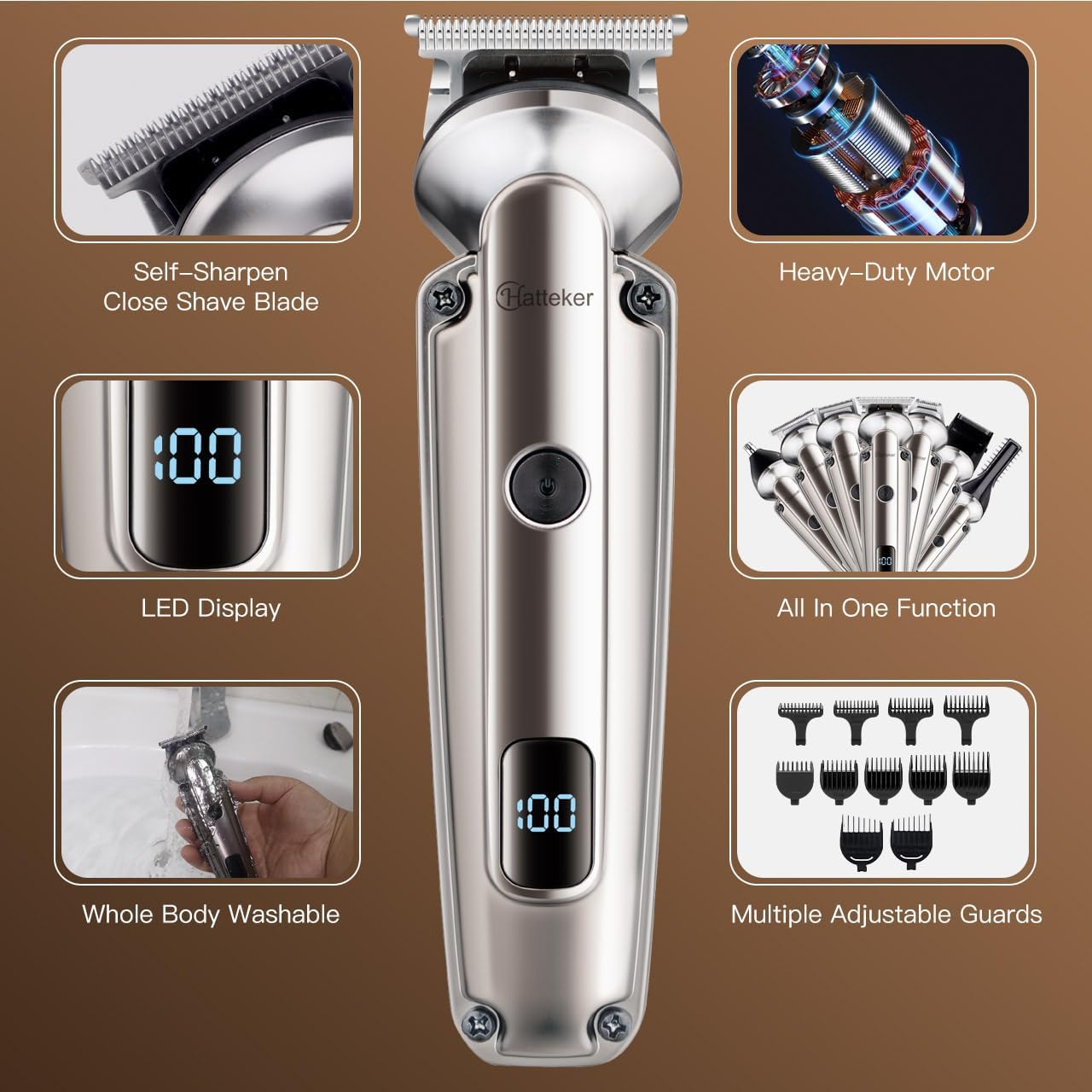 7-in-1 Beard Trimmer for Men,  – Men'S Grooming Images recenzja i cena