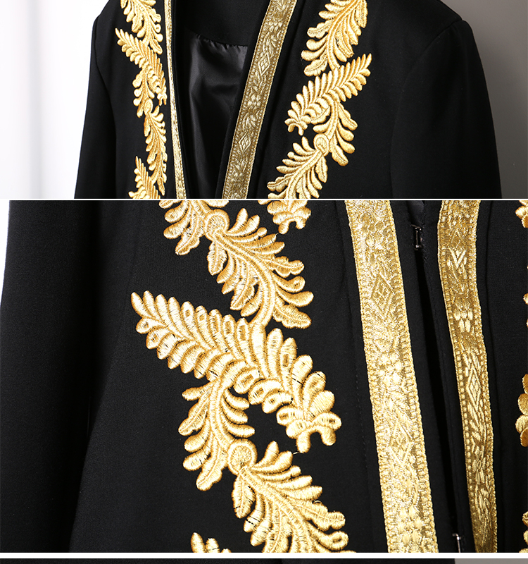 Men's Luxury Gold Thread Flowe – Men'S Grooming Club recenzja i cena