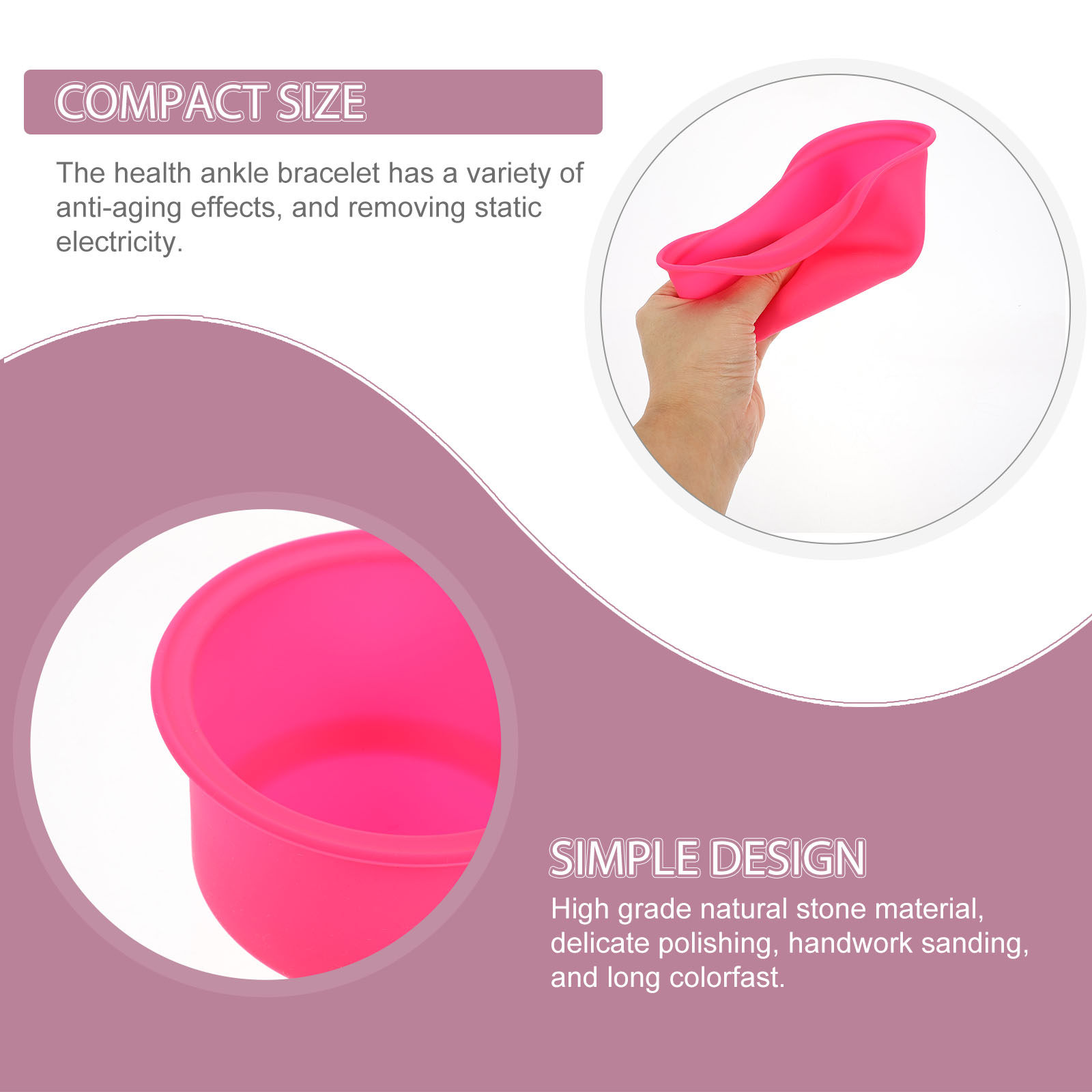 Pink Silicone Wax Melting Pot  – Hair Wax Stick recenzja i cena