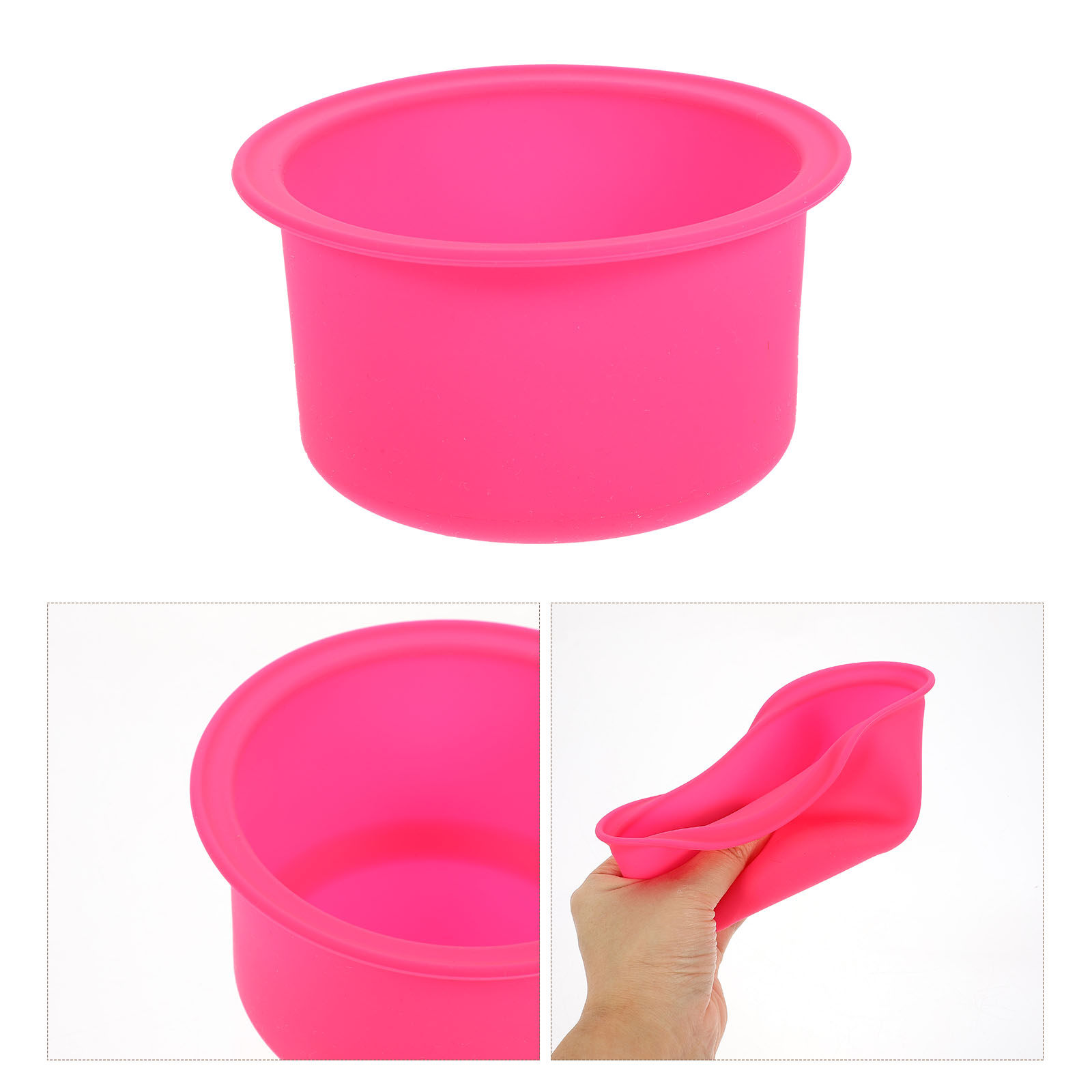 Pink Silicone Wax Melting Pot  – Hair Wax Stick recenzja i cena