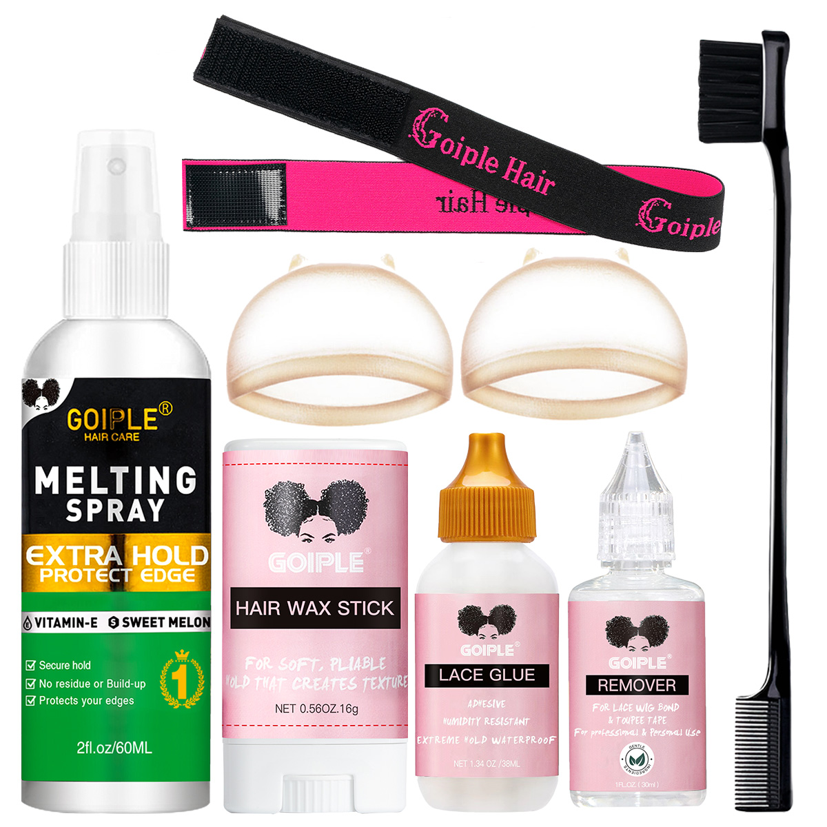 GOIPLE Lace Wig Melting Spray  – Hair Wax Stick recenzja i cena