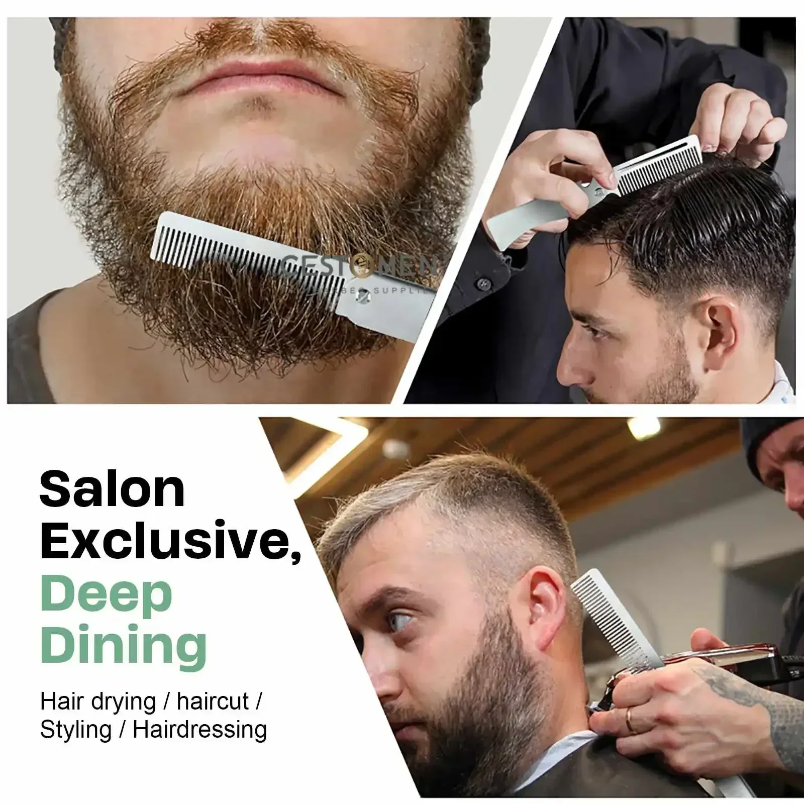 NEW Folding Stainless Steel Co – Men'S Grooming Tonic recenzja i cena