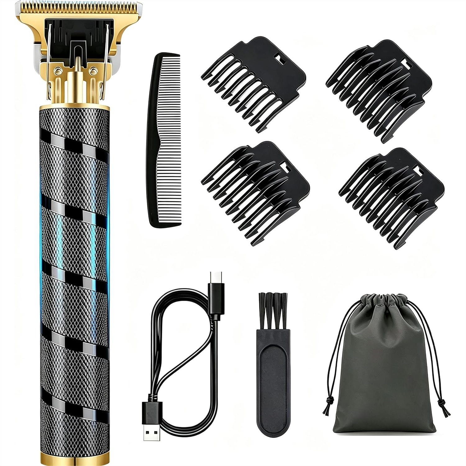 Cordless Hair Clipper and Bear – Men'S Grooming Images recenzja i cena