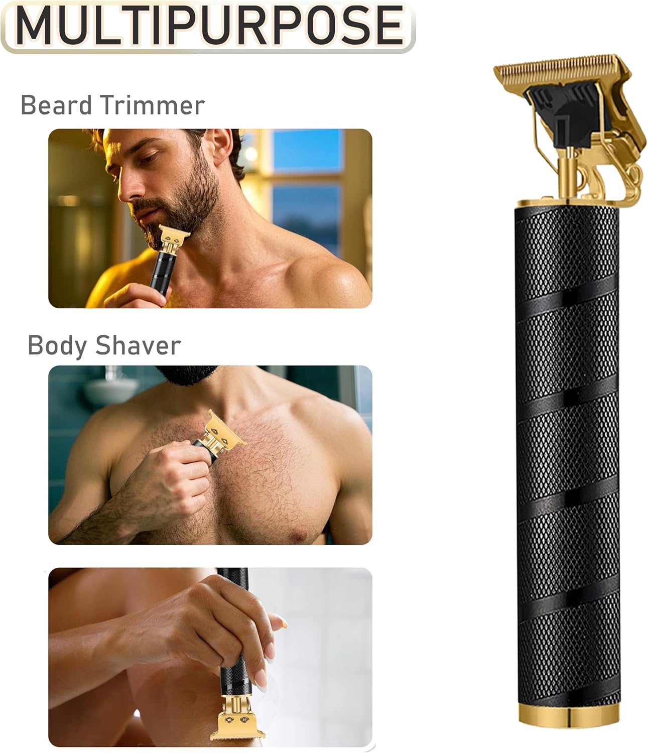 Cordless Hair Clipper and Bear – Men'S Grooming Images recenzja i cena