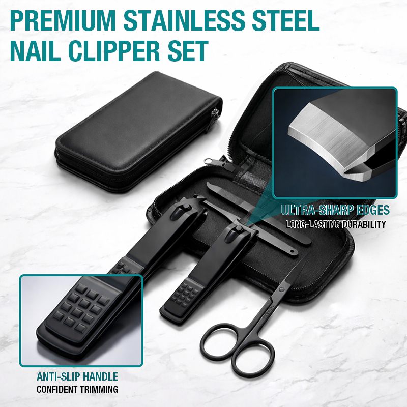 6-IN-1 Portable Nail Clipper S – Mens Grooming Box recenzja i cena