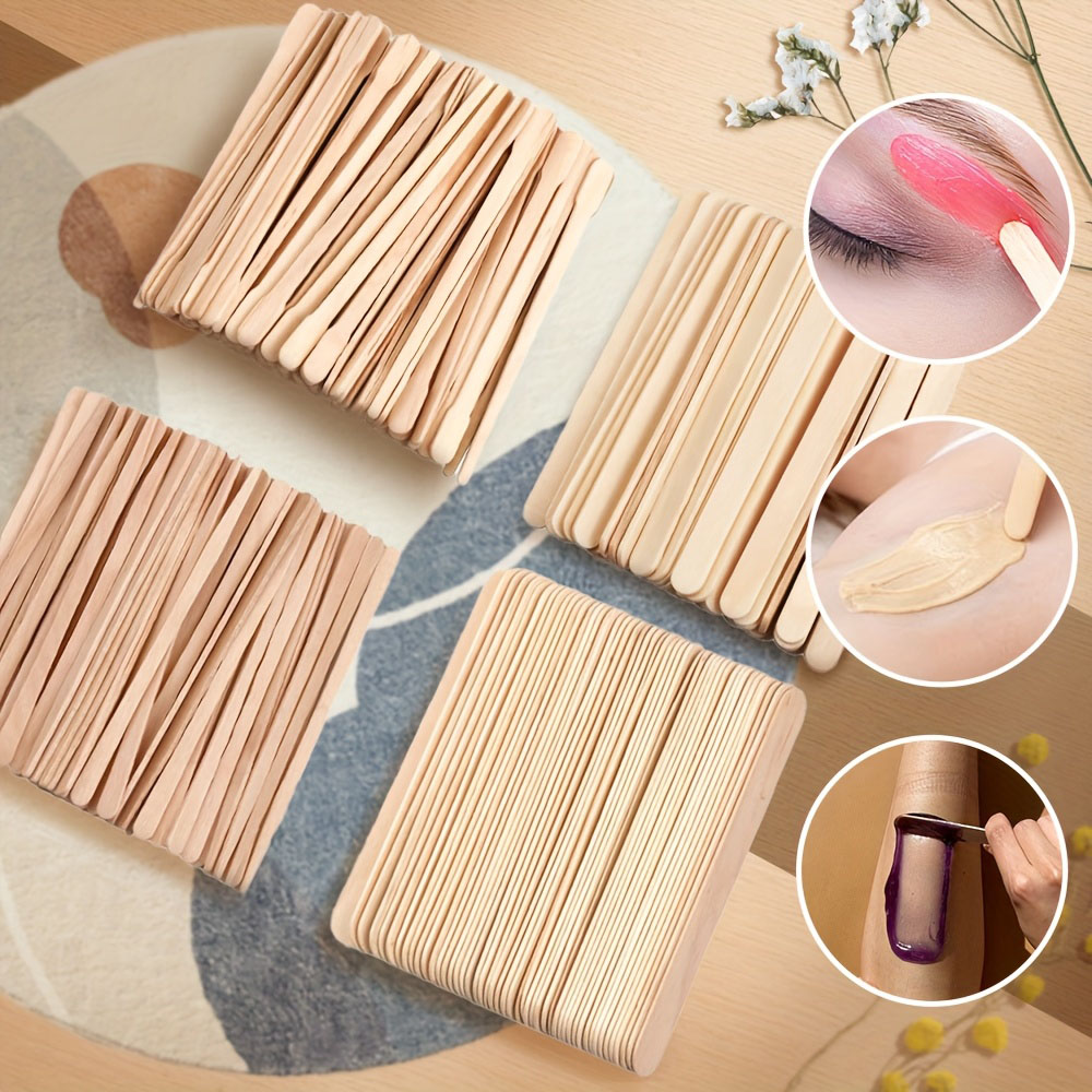 300/500pcs Wooden Wax Sticks M – Hair Wax Stick recenzja i cena
