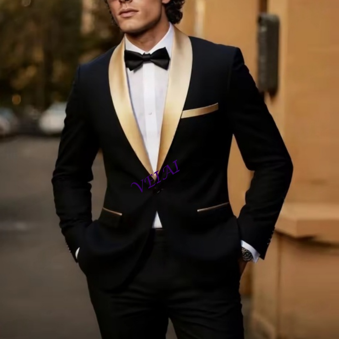 CustomizedNew Gold Lapel Black – Men'S Grooming Daily recenzja i cena
