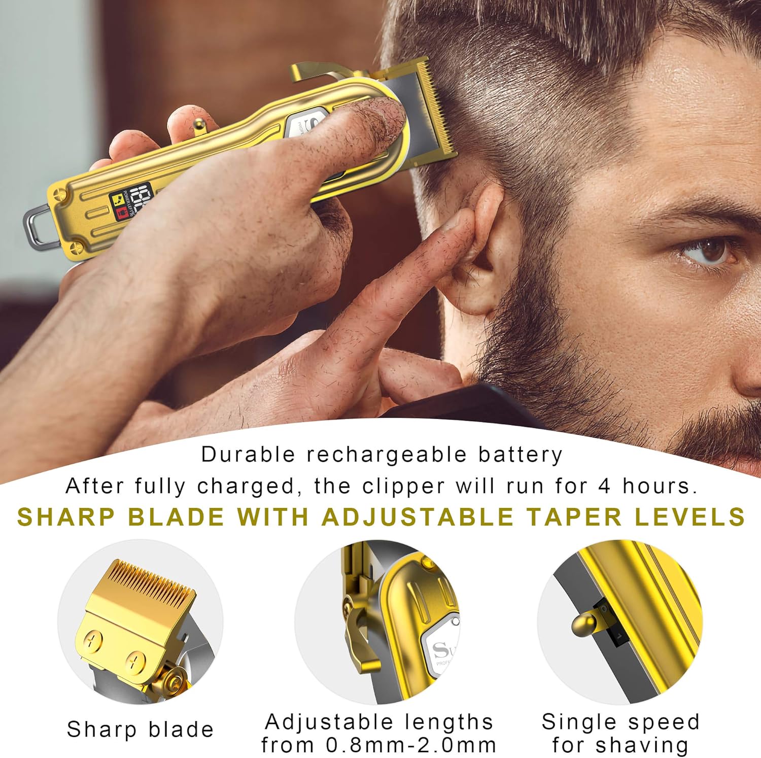 Professional Cordless Hair Cli – Men'S Grooming Images recenzja i cena
