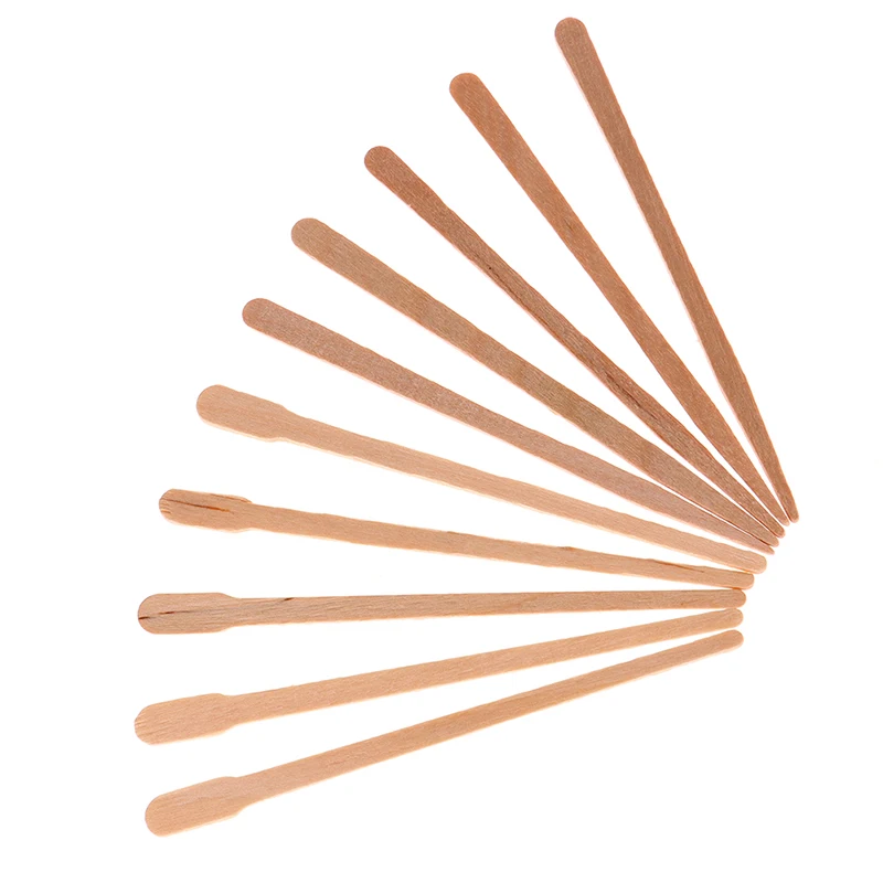 50/100Pcs Wooden Body Hair Rem – Hair Wax Stick recenzja i cena