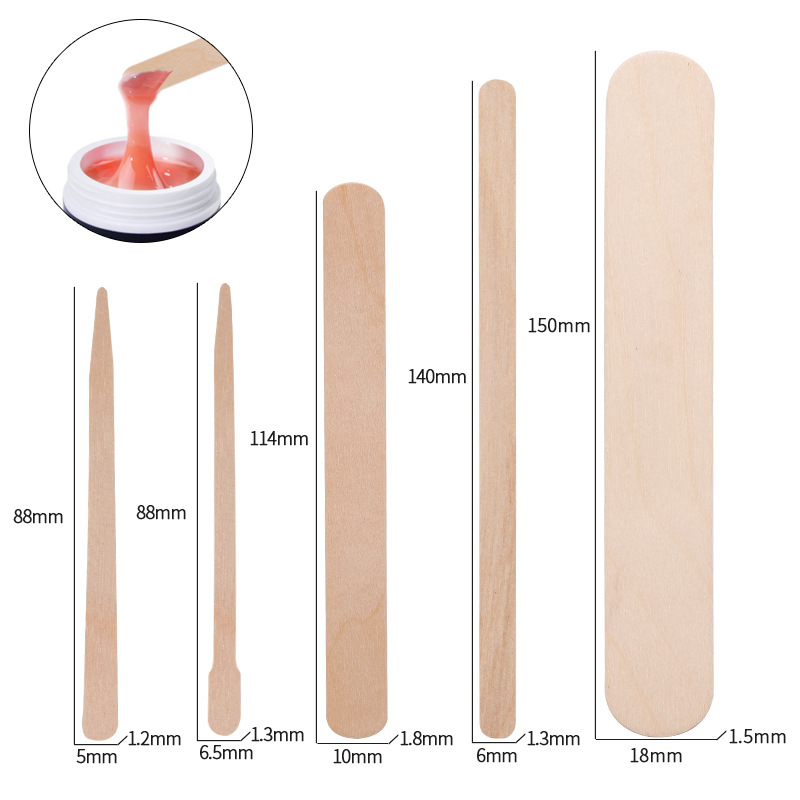 100pcs Disposable Waxing Woode – Hair Wax Stick recenzja i cena
