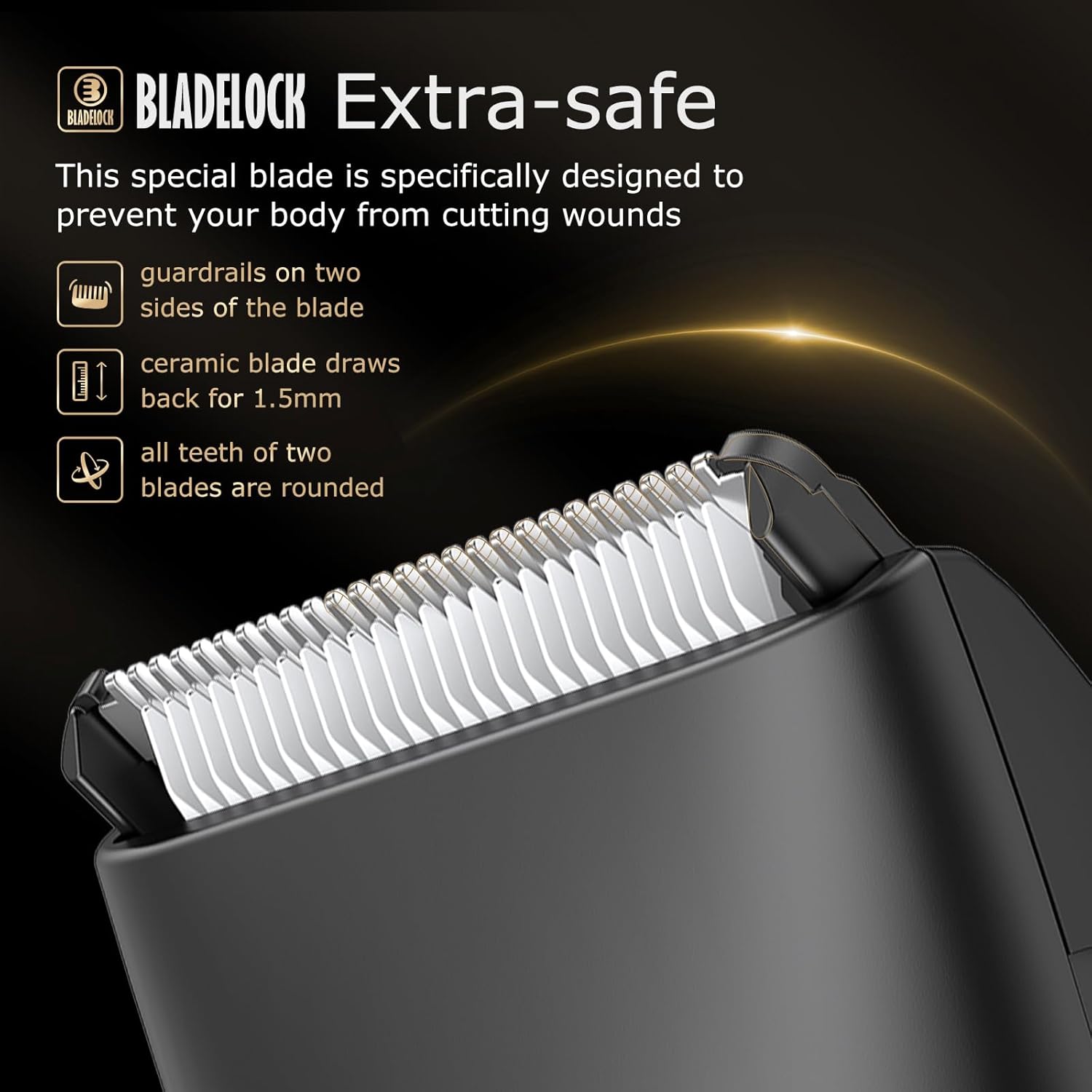  Body Hair Trimmer Shaver for – Men Grooming Armpit Hair recenzja i cena