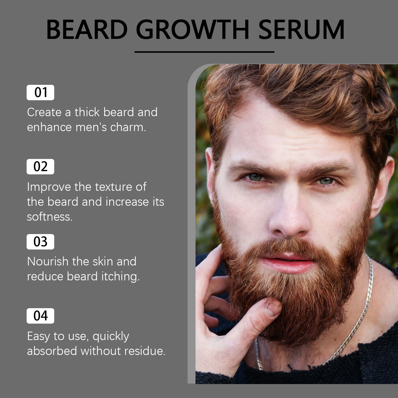 Beard Growth Oil Thickening Se – Men'S Grooming Tonic recenzja i cena