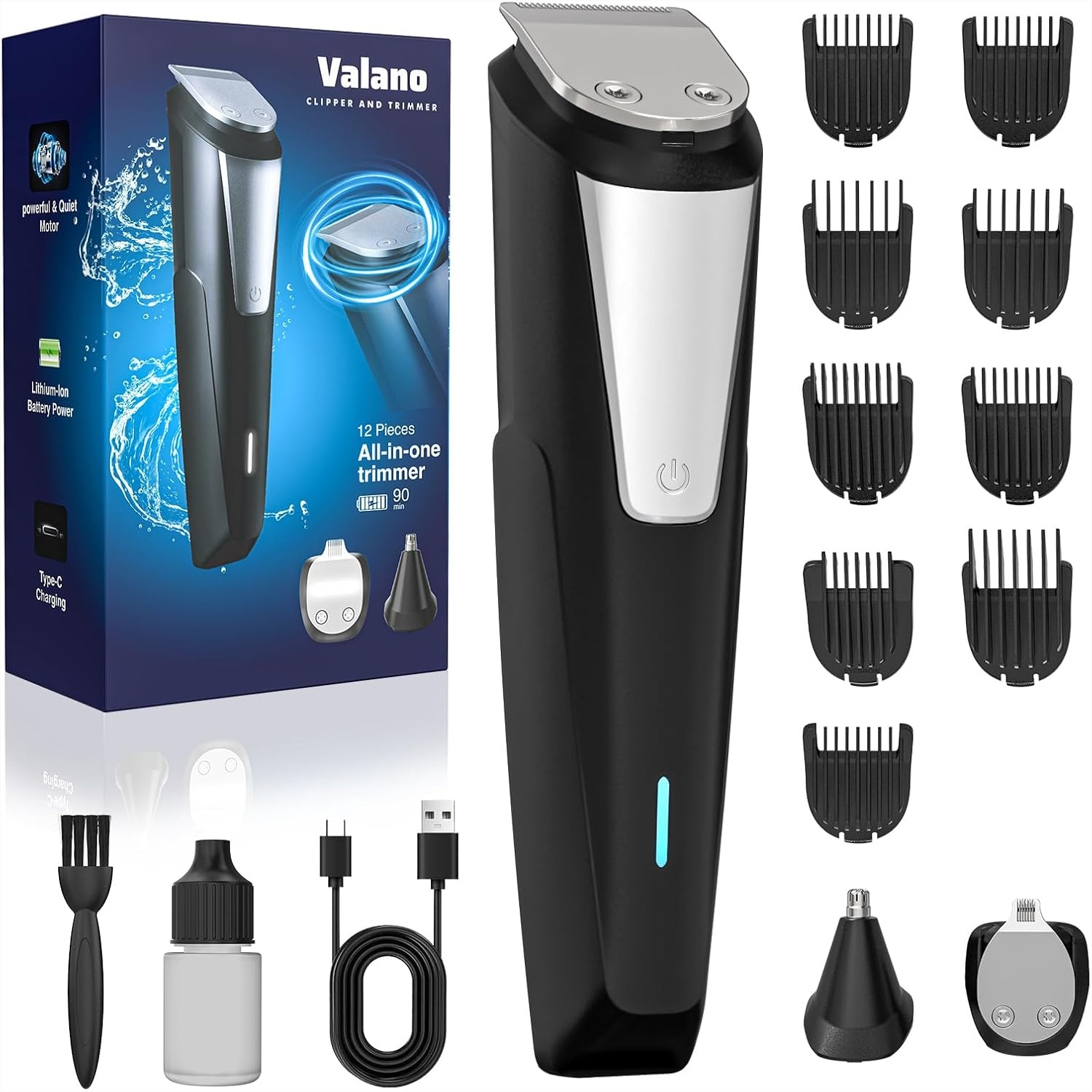 Beard Trimmer Hair Clippers fo – Men'S Grooming Images recenzja i cena