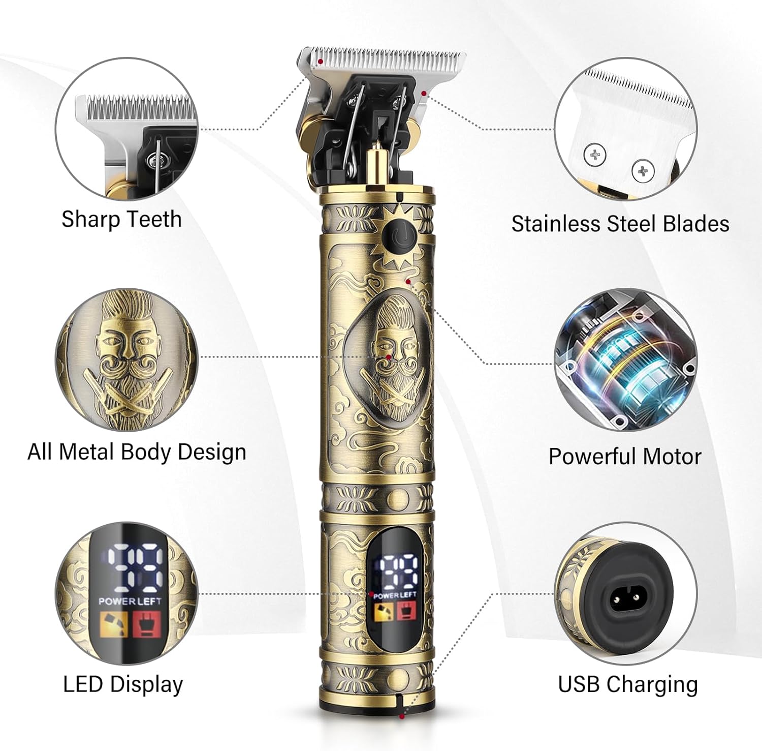 Professional Hair Clippers for – Men'S Grooming Images recenzja i cena