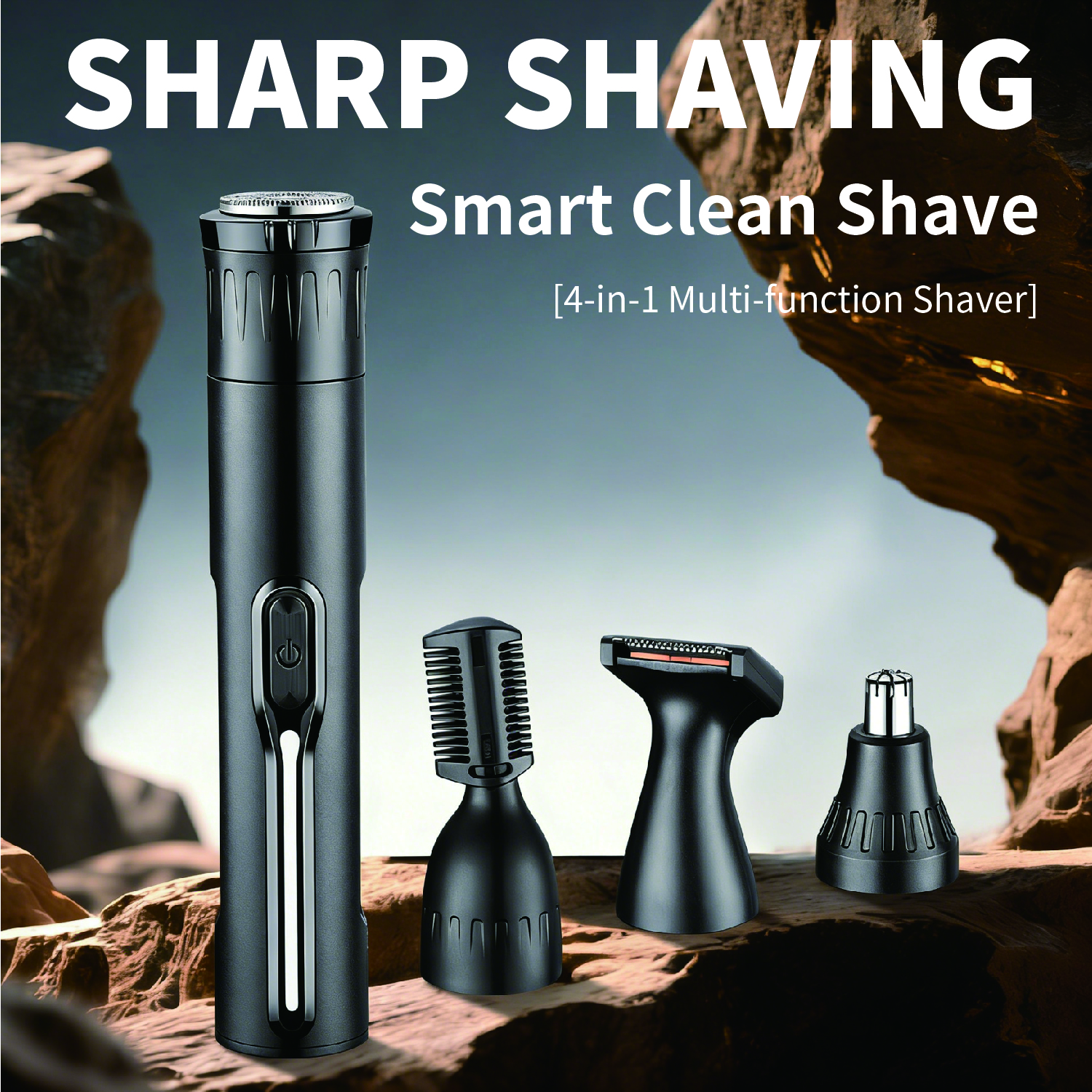 Man Electric Trimmer Beard Raz – Men Grooming Armpit Hair recenzja i cena