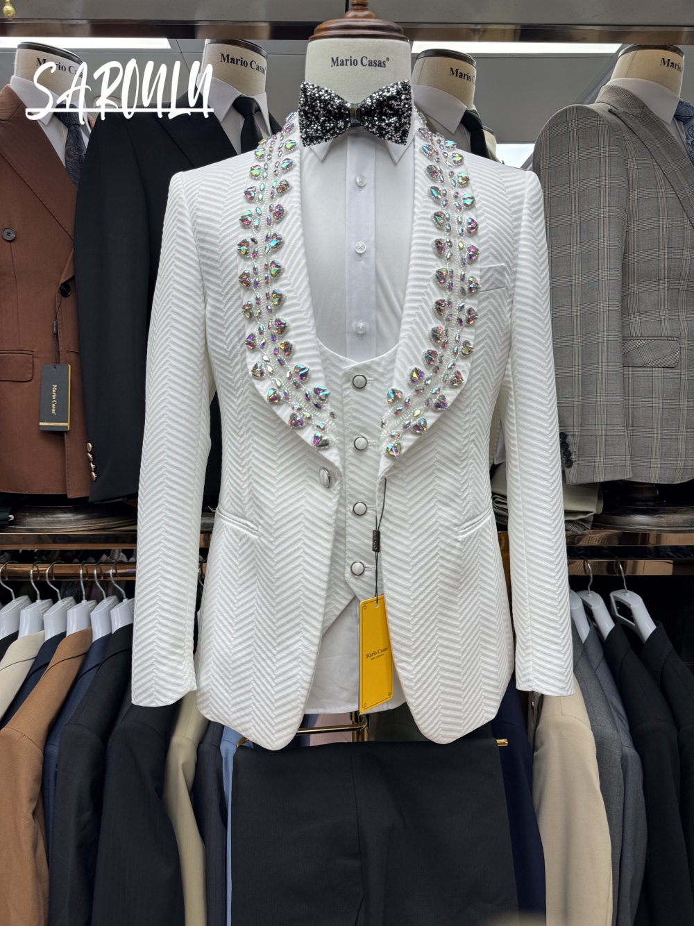 Fully Lined 3-pieces Suit Set  – Men'S Grooming Images recenzja i cena