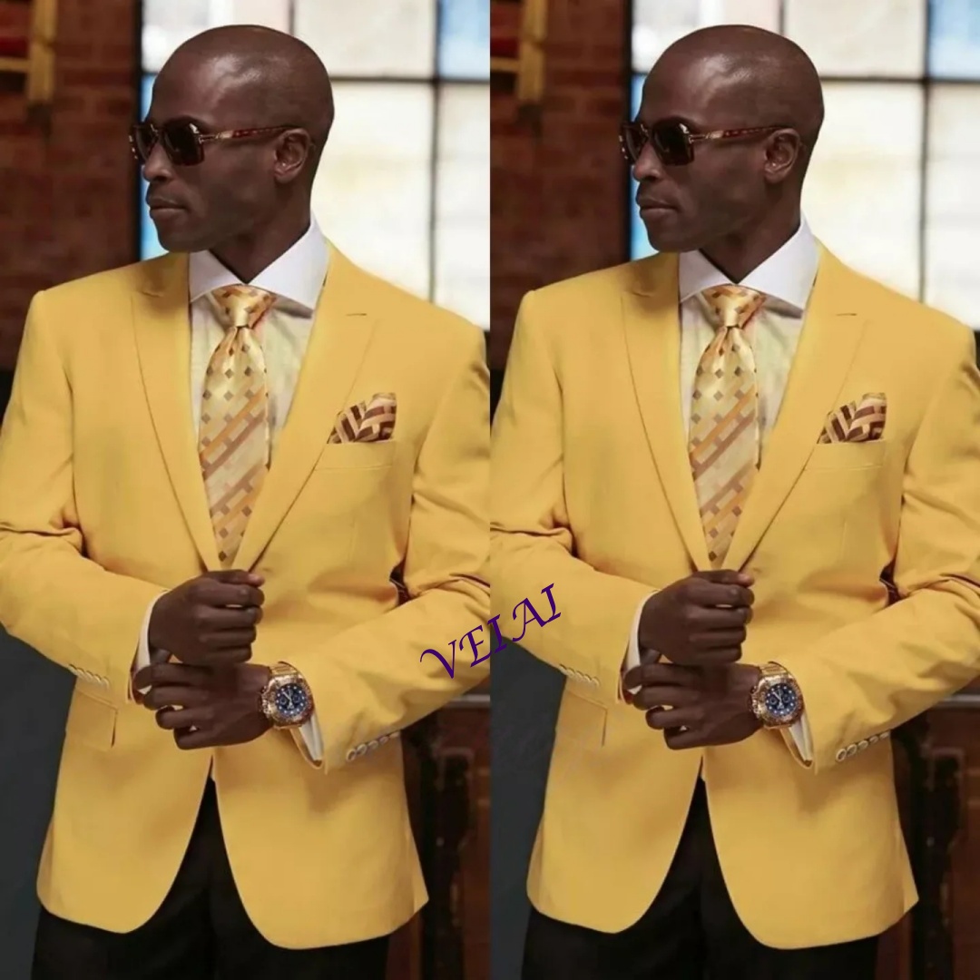 Formal Wedding Men's Suits Yel – Men'S Grooming Daily recenzja i cena