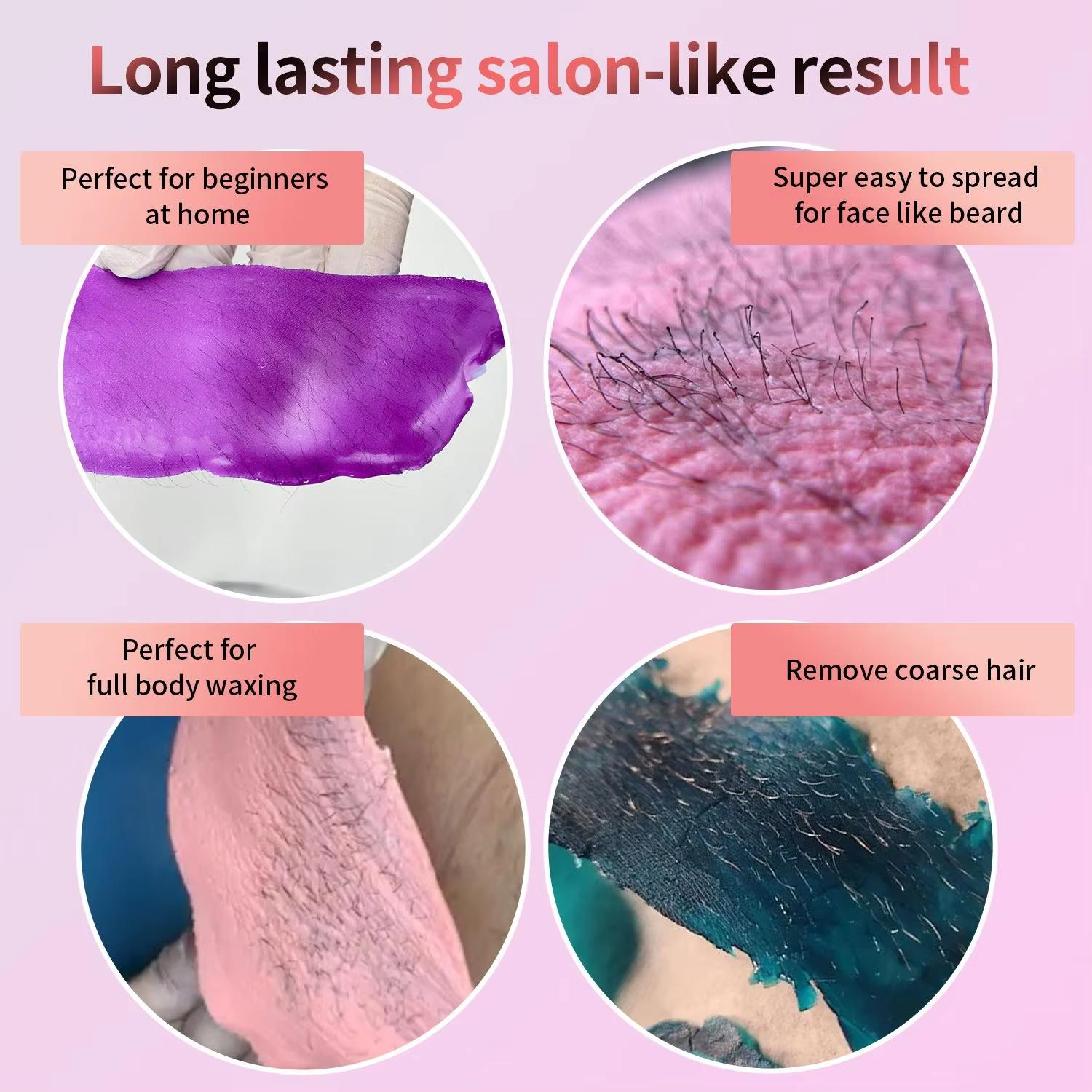 Painless Rose Waxing Set, Wax  – Hair Wax Stick recenzja i cena