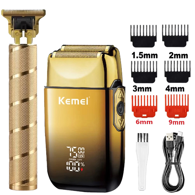Kemei KM-TX10 T9 Hair Trimmer  – Mens Grooming Box recenzja i cena