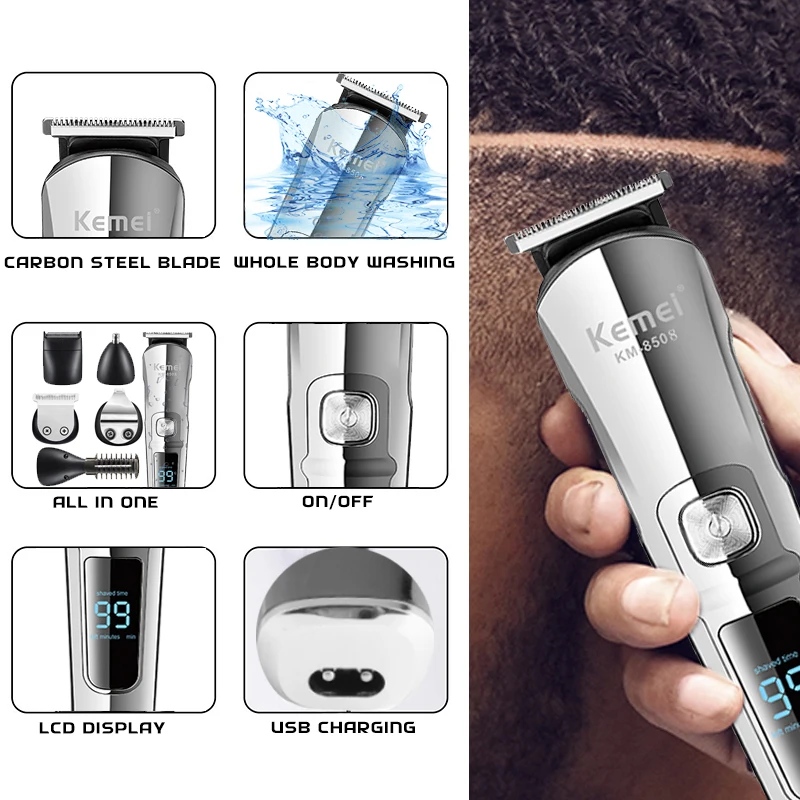 Kemei Professional Multifuncti – Mens Grooming Box recenzja i cena