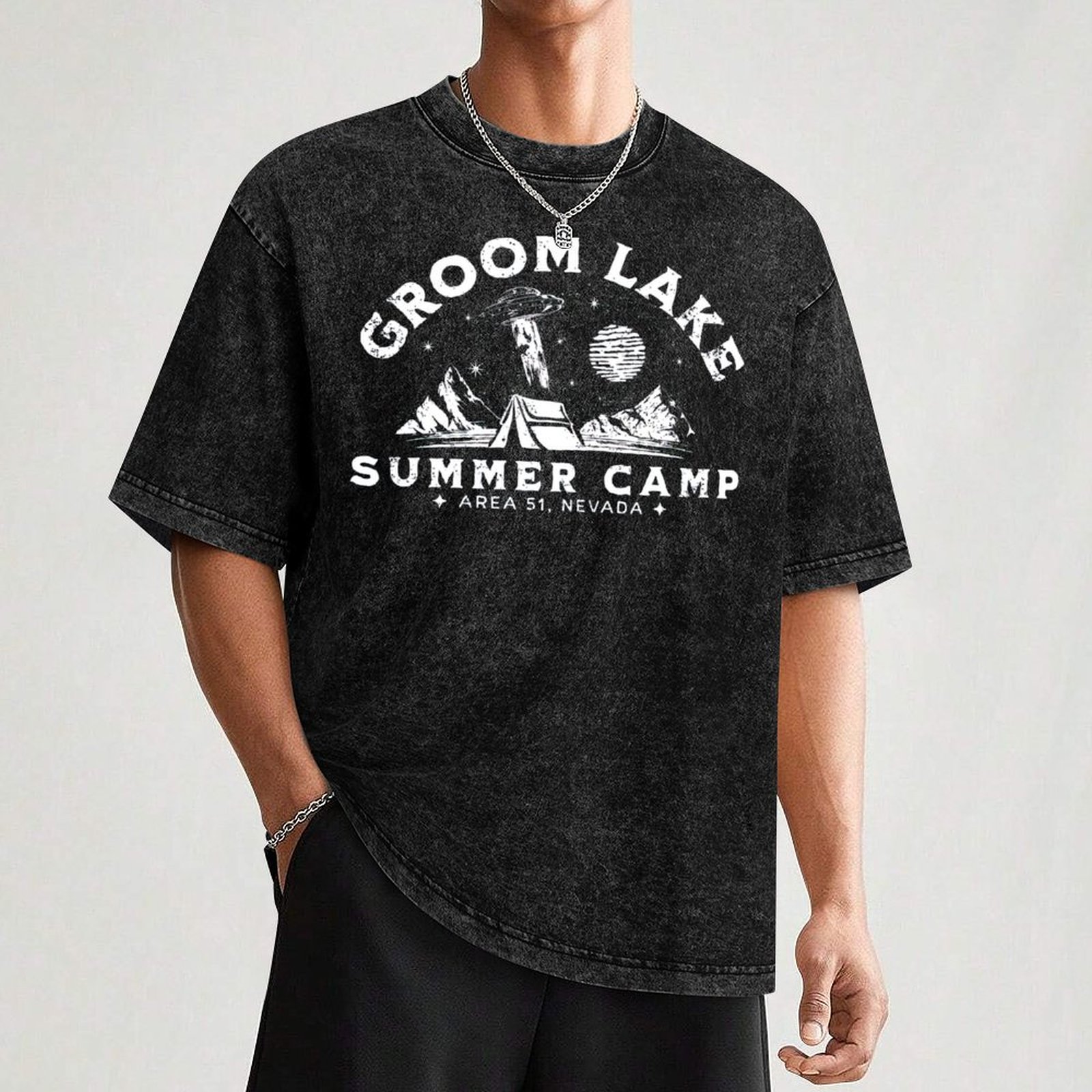 Groom Lake Summer Camp - Funny – Men'S Grooming Utilities recenzja i cena