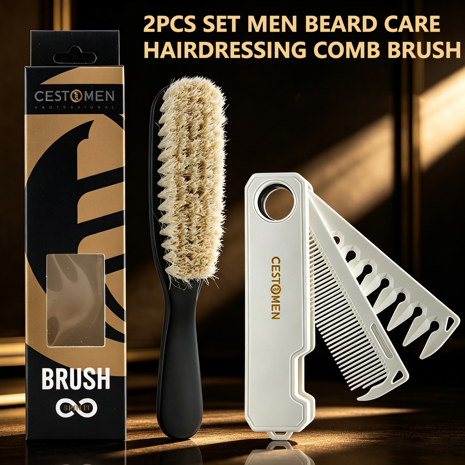 2Pcs Men Grooming Set 2in1 Fol – Men'S Grooming Tonic recenzja i cena
