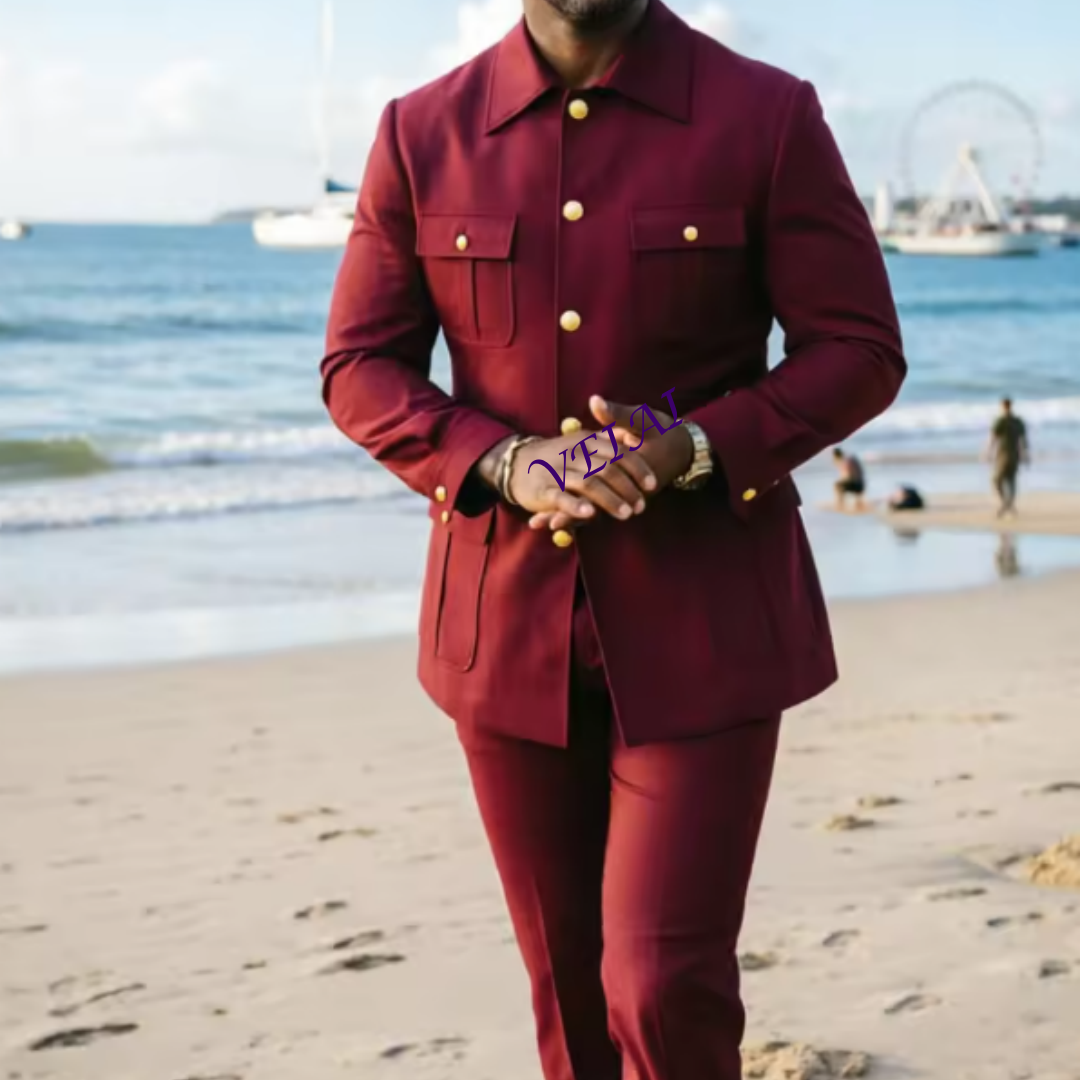 CustomizedMen Suits Chic Burgu – Men'S Grooming Utilities recenzja i cena