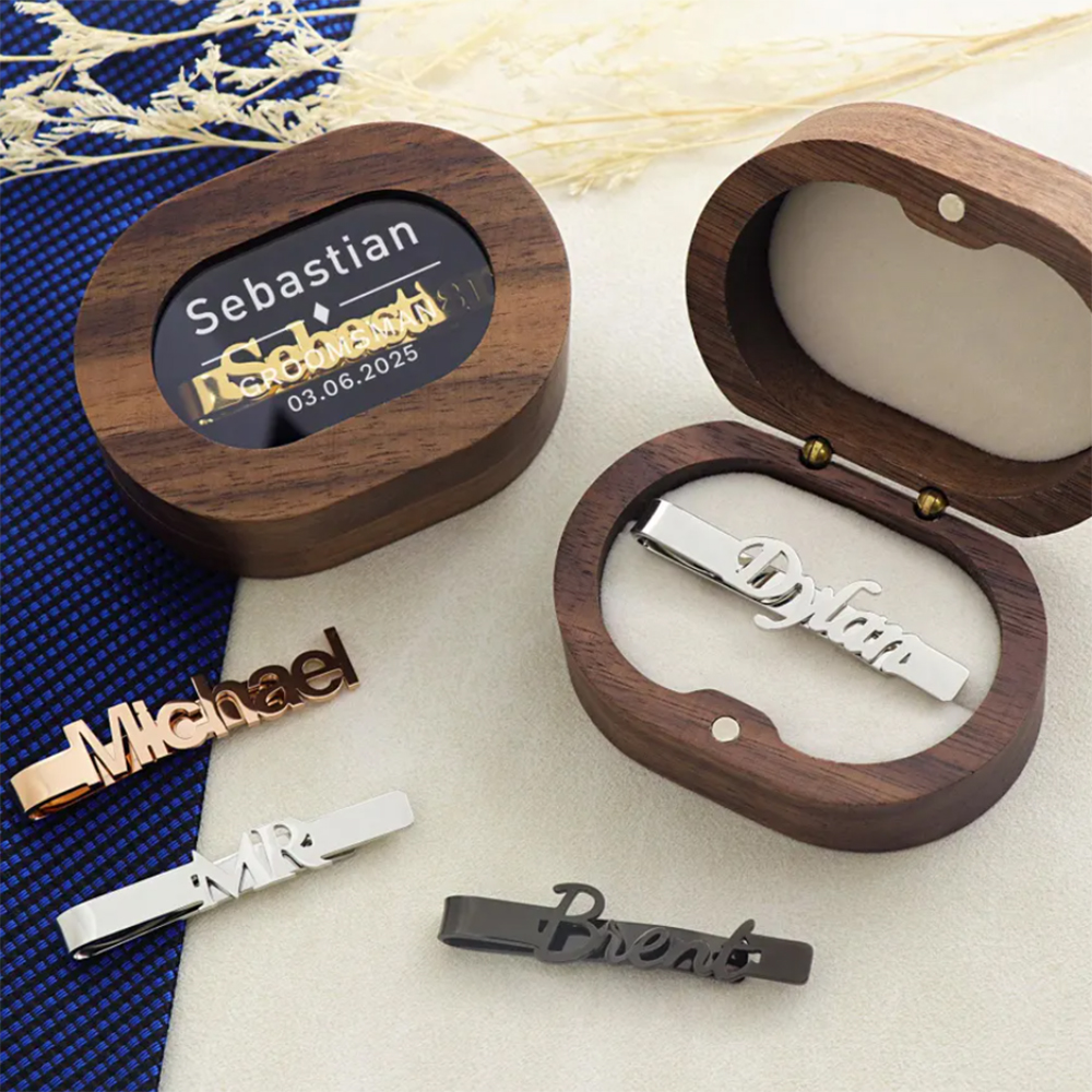 Customized Name Men's Stainles – Mens Grooming Box recenzja i cena