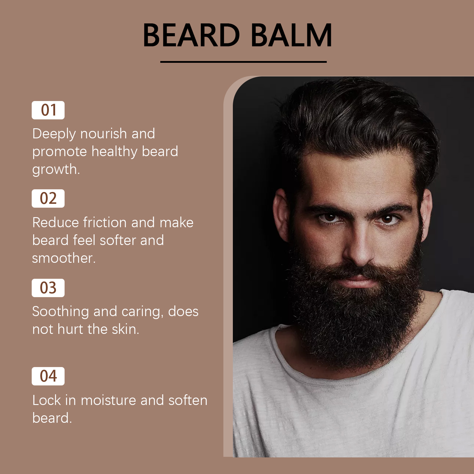 Beard Balm For Men 60g Conditi – Men'S Grooming Tonic recenzja i cena