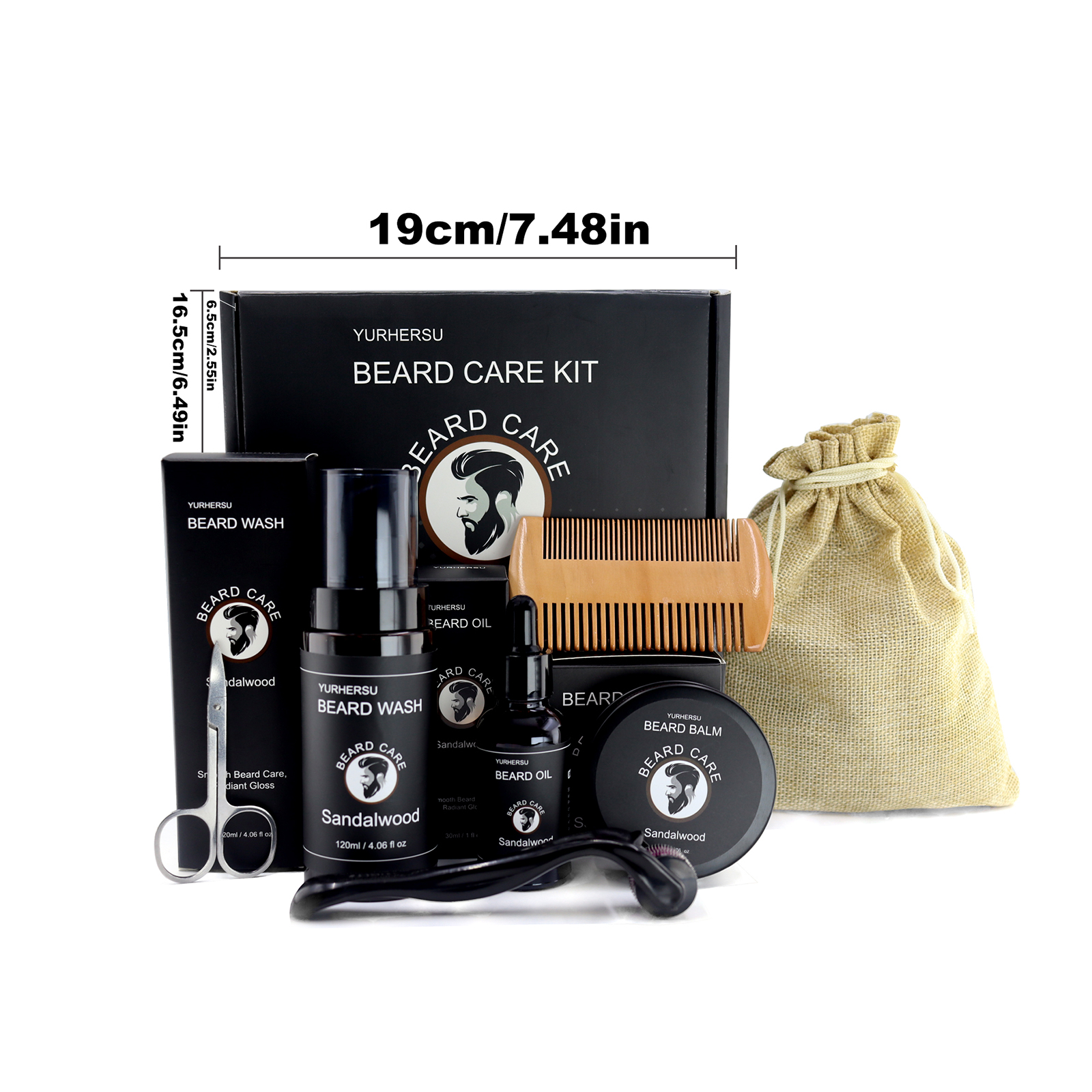 7Pcs Beard Care Kit for Men, G – Men'S Grooming Tonic recenzja i cena